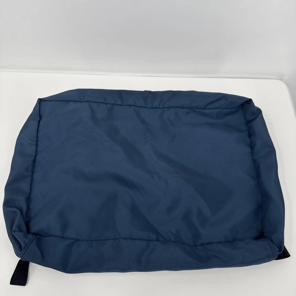 LL Bean Blue Nylon Packing Cube Set of 2 Travel Organizers Mesh Vintage Gorpcore